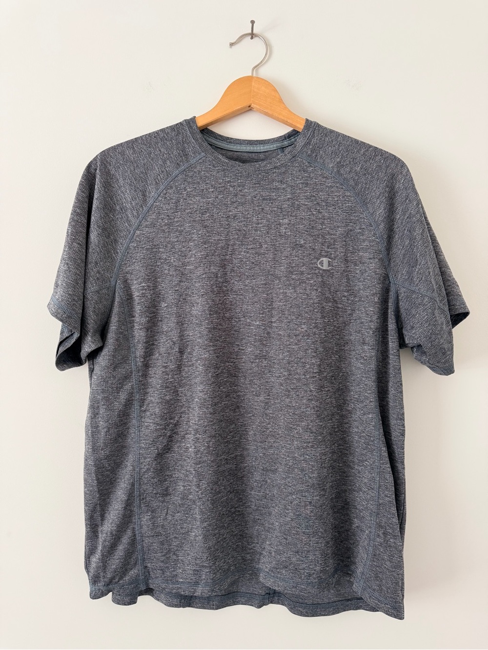 Champion Men's Gray Short Sleeve Performance Tee